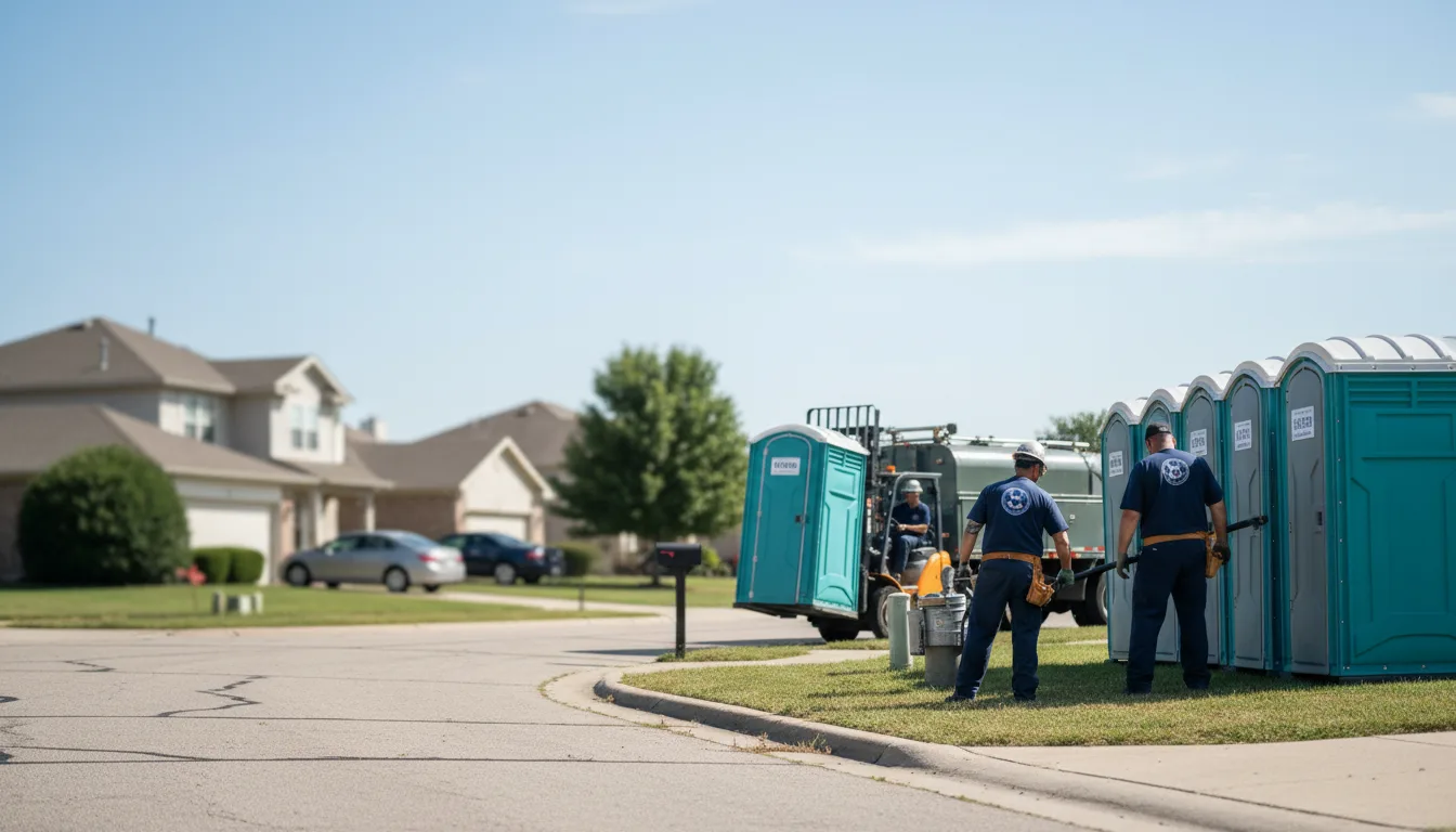Porta Potty Rental in Midland, MI near me